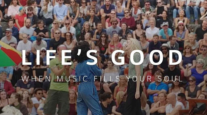 Life is good when music fills your soul