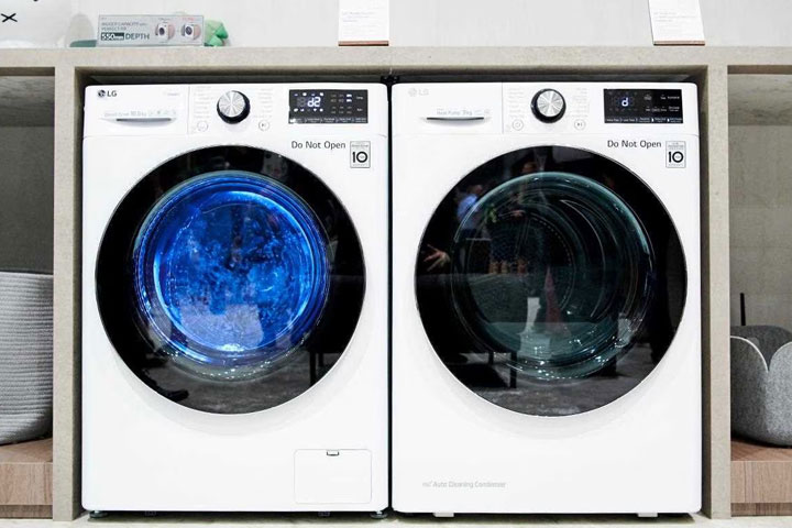 LG showcases smart washing machine at IFA 2019
