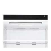 LG 500L Wide Bottom Freezer with DoorCooling⁺™ in Black Finish, GC-F569NQHM