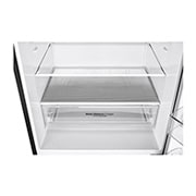 LG 500L Wide Bottom Freezer with DoorCooling⁺™ in Black Finish, GC-F569NQHM