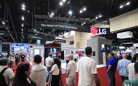 LG at AHR 2025 exhibition showcasing compressor and motor innovations