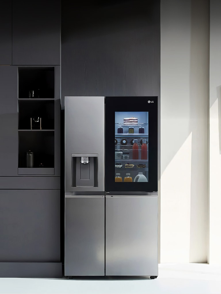 This is an image showing the Instaview Fridge Freezers