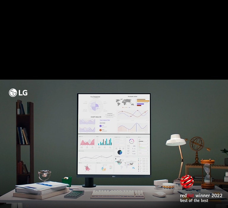 LG Monitor Ergo designed around you