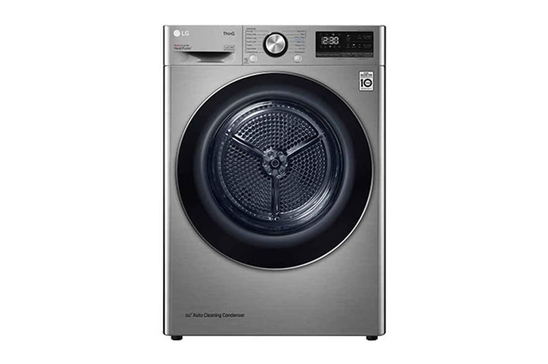 LG 9kg | Dual Inverter Heat Pump™ Dryer | Eco Hybrid™ | ThinQ™, RH90V9PV8N, RH90V9PV8N