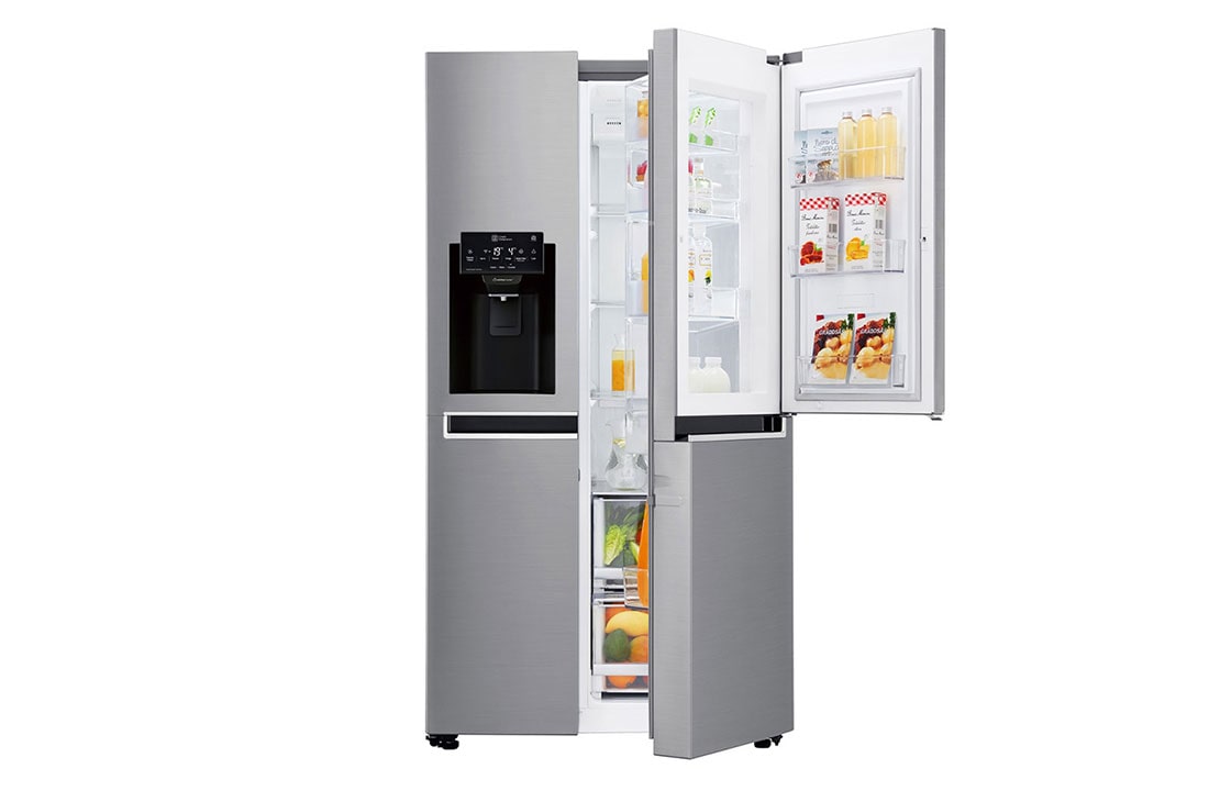 LG 601(L) | Side by Side Refrigerator | Inverter Linear Compressor |Door-in-Door |Moist Balance Crisper™, GC-J247SLUV, GC-J247SLUV
