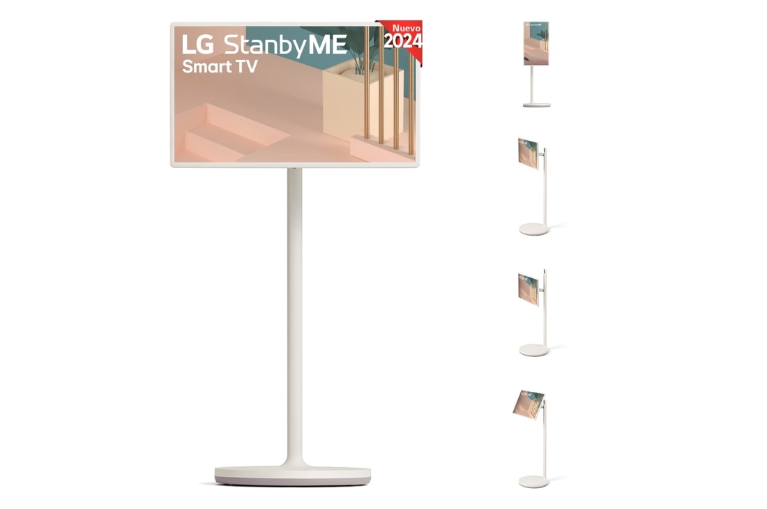 LG  LG StanbyMe, el único Smart TV portátil y táctil<sup>(1)</sup> que te acompaña estés donde estés., 27ART10AKPL, 27ART10AKPL