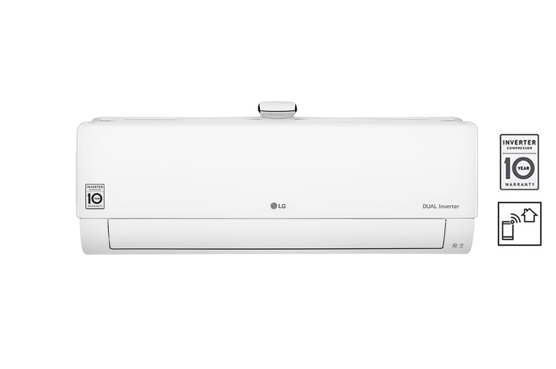 LG DUALCOOL PURE Dual Inverter klima-uređaj od 3,5kW s pročiščivaćem zraka, raspršivačem iona i Wi-fi upravljanjem na daljinu (ThinQ), AP12RT