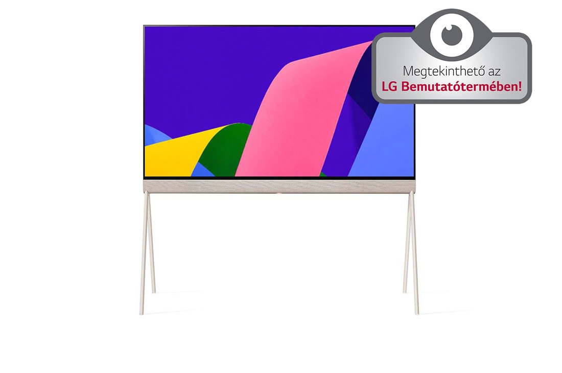 LG Objet Collection | Posé | 42'' 4K OLED, Posé elölről., 42LX1Q3LA