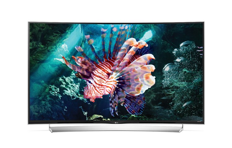 LG تلویزیون 55 اینچ SUPER UHD 4K منحنی, 55UG87000GI