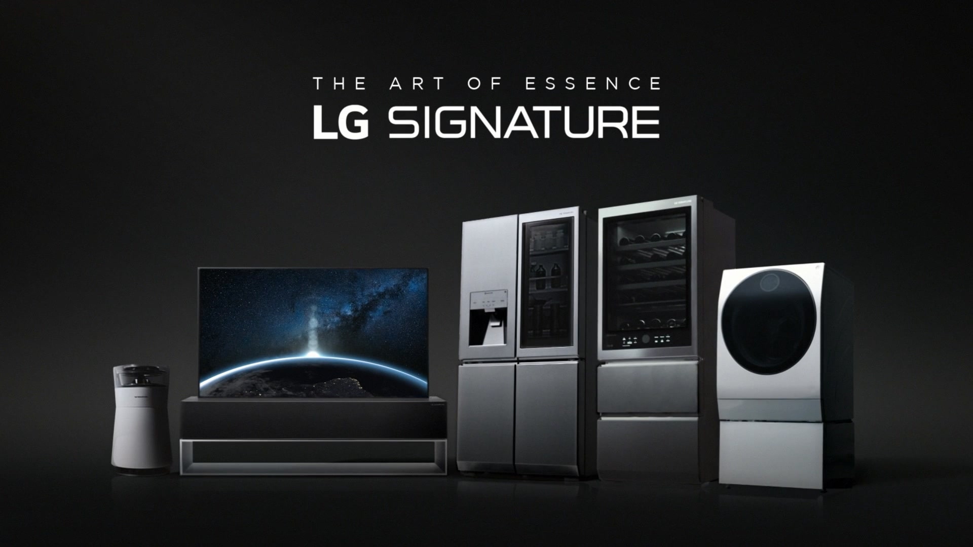 Breve video che illustra la grandezza, la maestria e l'innovazione di LG SIGNATURE. (riprodurre il video)