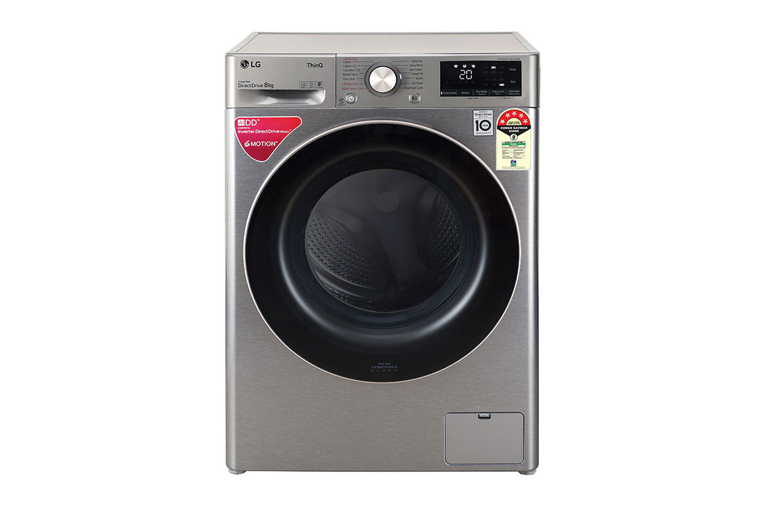 LG 8.0Kg, AI Direct Drive™ Washer with Steam™ & TurboWash™, FV1408S4VN, FV1408S4VN