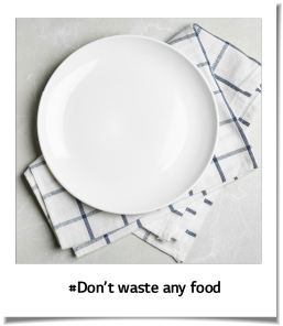 #Don't waste any food