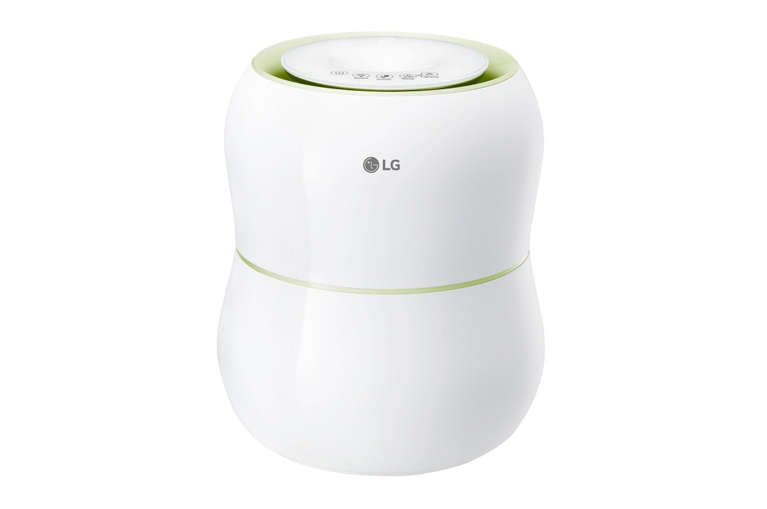 LG Mini ON | Белый с зелеными вставками | Плазменная ионизация воздуха,  до 23 м², HW306LGE0