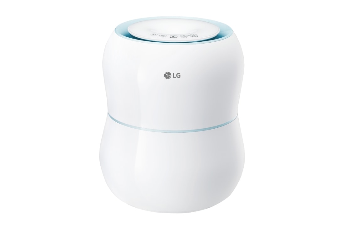 LG Mini ON | Белый с голубыми вставками | Плазменная ионизация воздуха,  до 23 м², HW306LME0