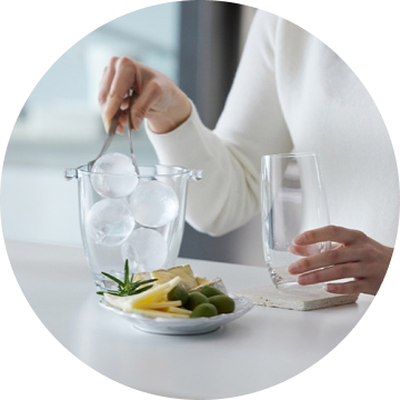 Лед сферической формы