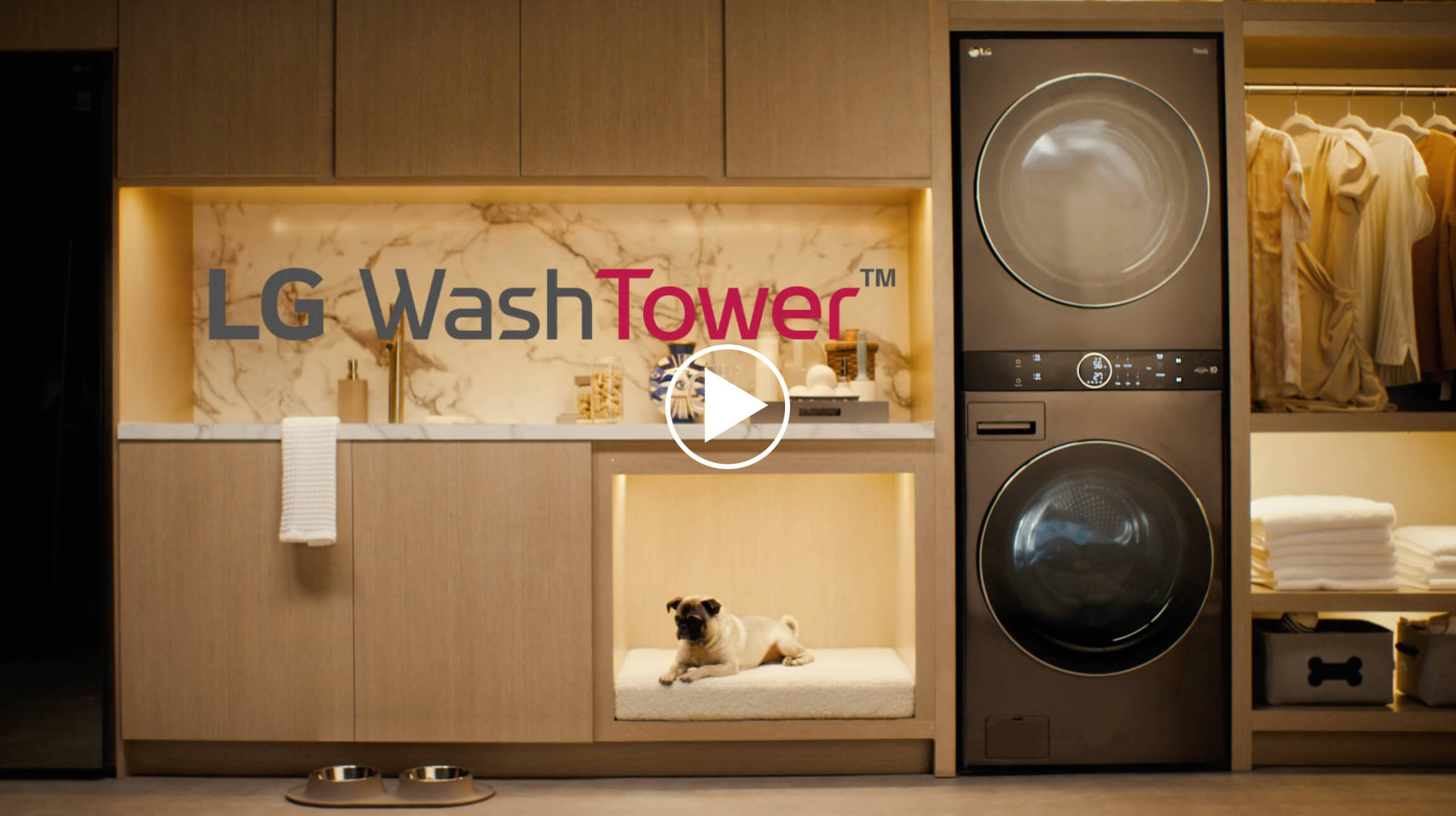 LG Washtower - Redefining the laundry experience in half the space