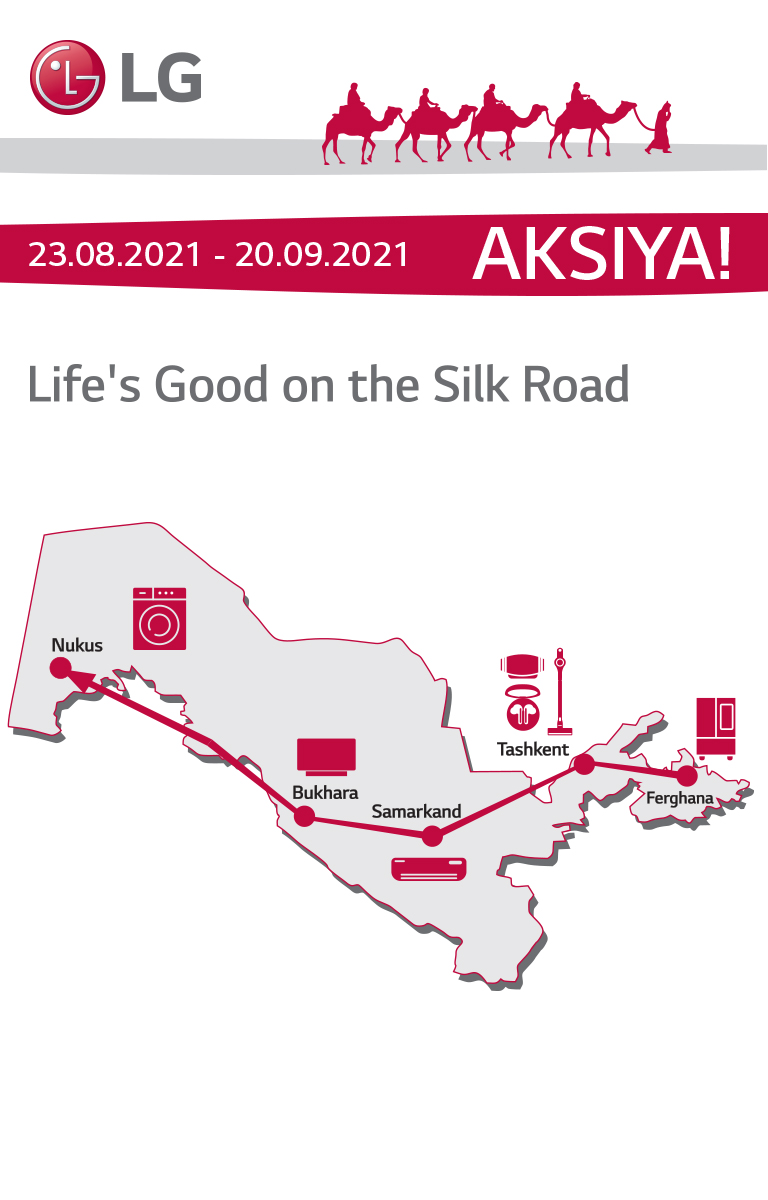 Life is good on the Silk Road. Janubiy Koreyadan yangi texnologiyalari